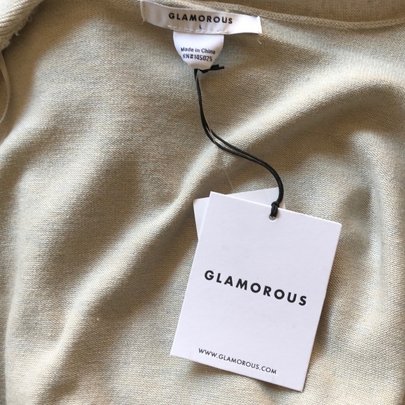 NWT* long sleeve wrap top by GLAMOURS - Picture 5 of 6